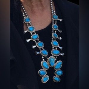 Turquoise and Silver Necklace